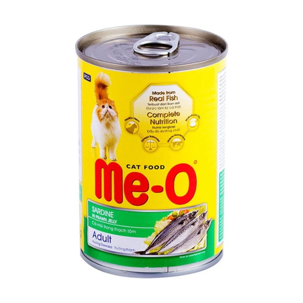 Me-O Adult Wet Cat Food Can Sardine Flavor – PCIN Premium Pet Food