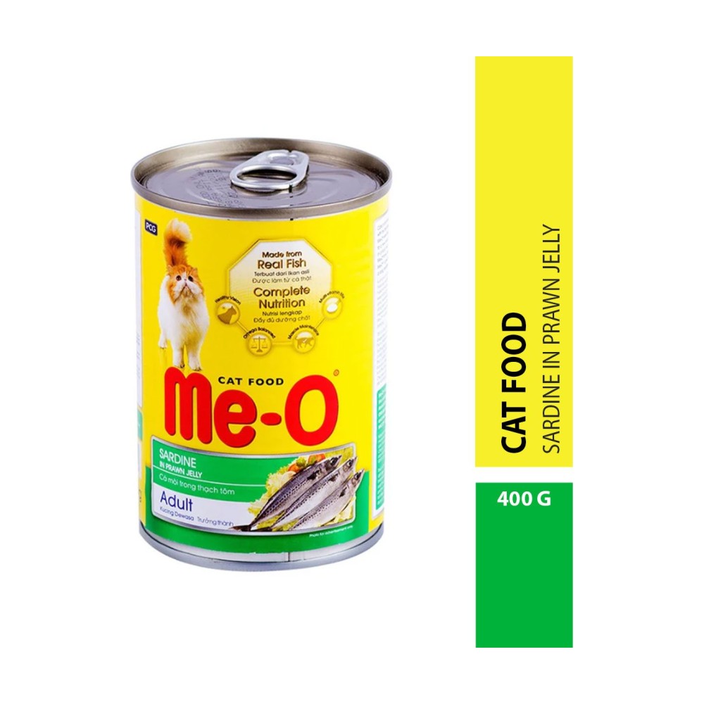 Me-O Adult Wet Cat Food Can Sardine Flavor – Product Image